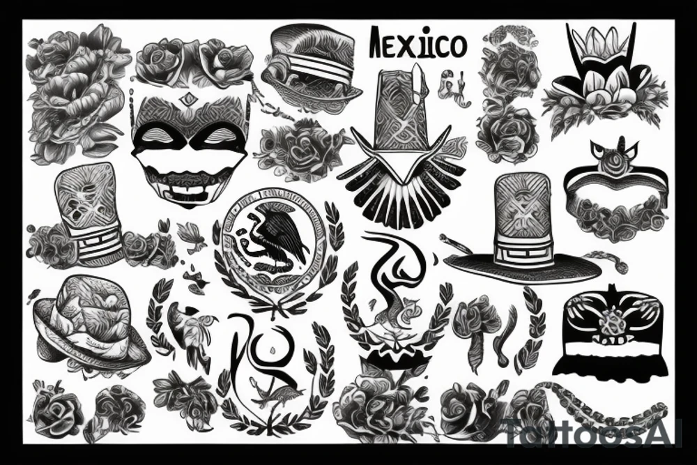 mexico tattoo idea