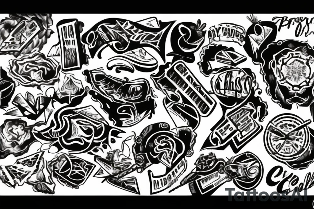 broken trust tattoo idea