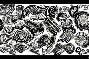 broken trust tattoo idea