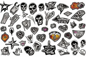 broken trust tattoo idea