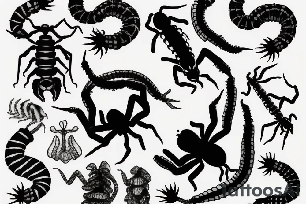 scorpion tattoo idea