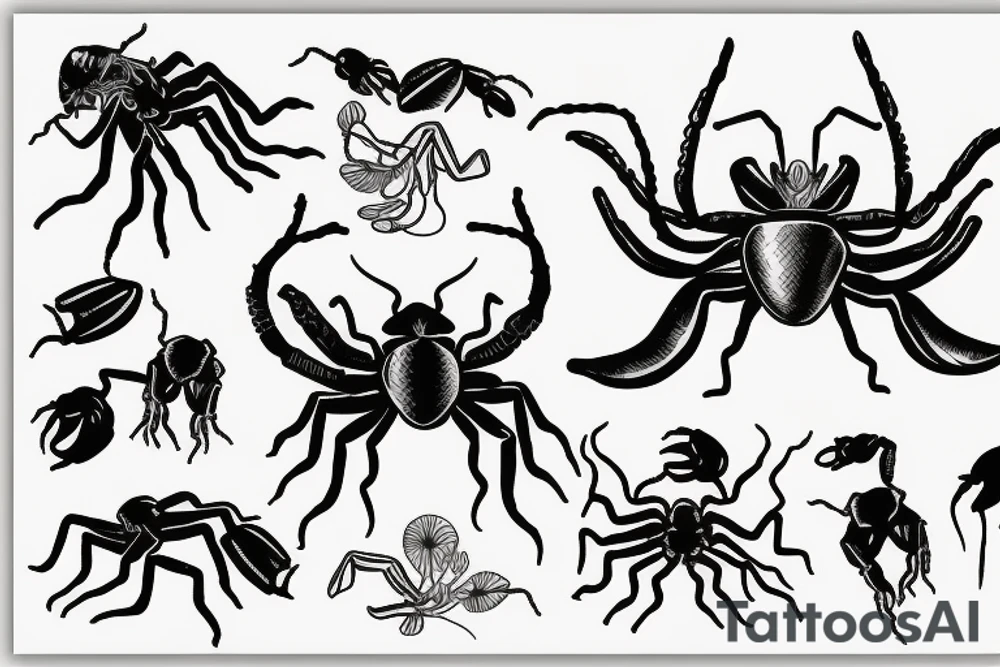 scorpion tattoo idea