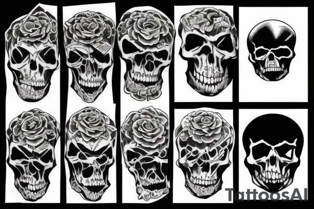 Death soul tattoo idea