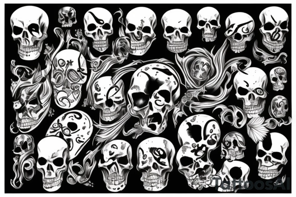 Death soul tattoo idea