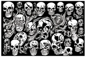 Death soul tattoo idea