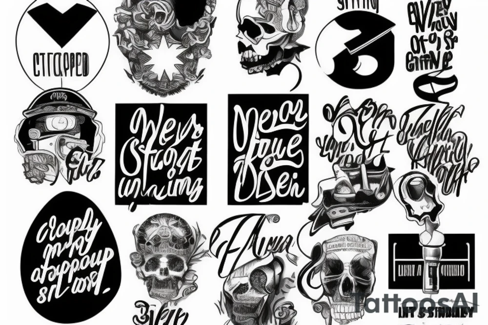 You can never stop me, I’m on my grind. Everyday we lit tattoo idea