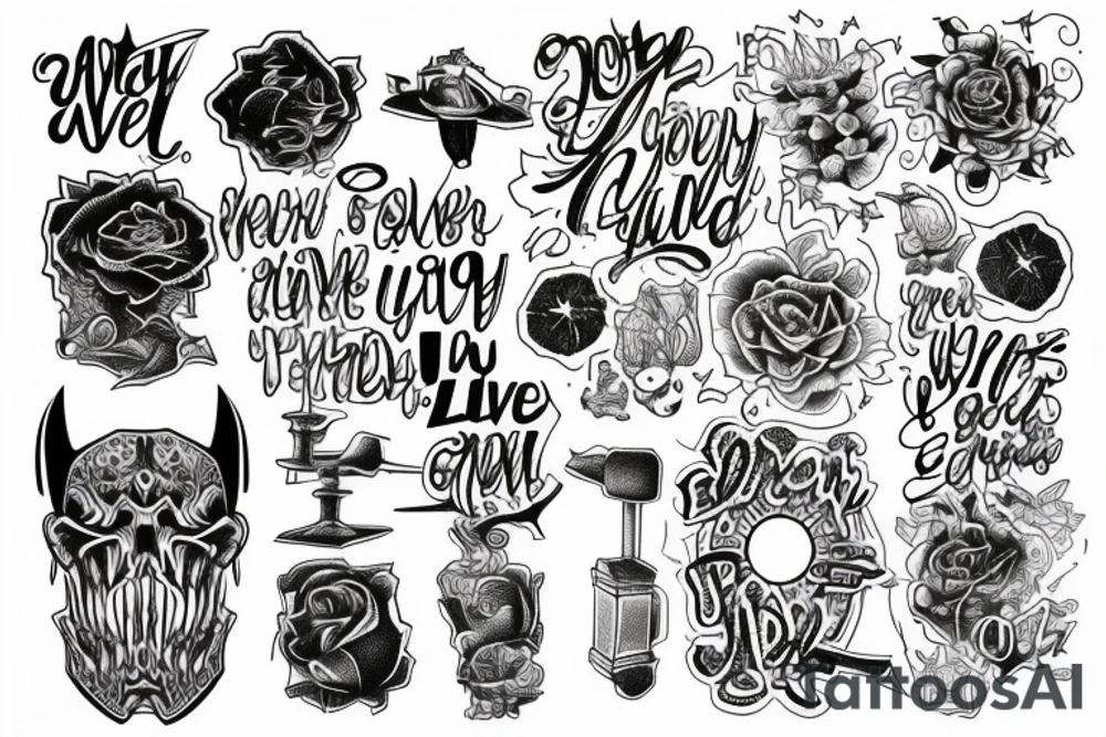 You can never stop me, I’m on my grind. Everyday we lit tattoo idea