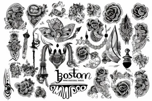 Boston and Indore tattoo idea