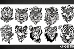 King of the jungle tattoo idea