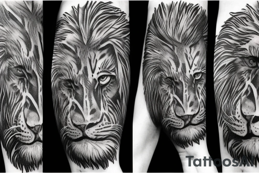King of the jungle tattoo idea