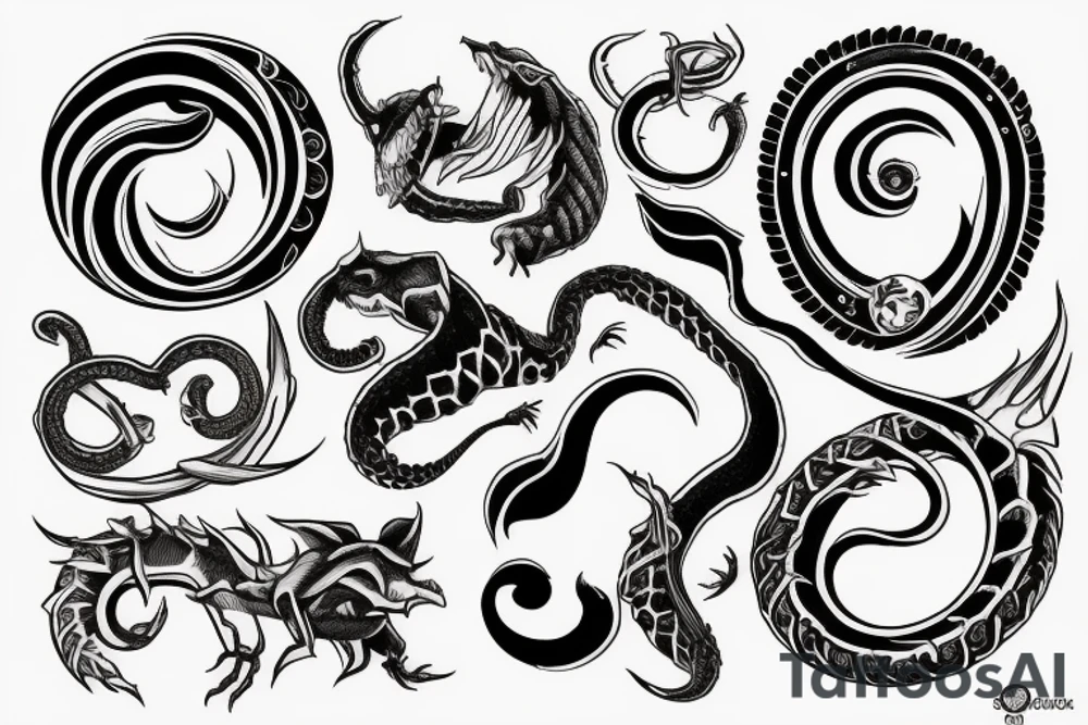 Ouroboros tattoo idea