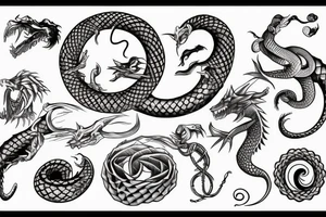 Ouroboros tattoo idea