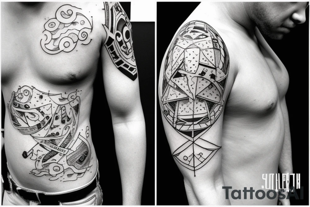 Son and Father tattoo idea