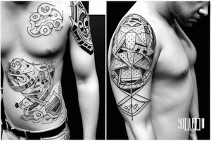 Son and Father tattoo idea
