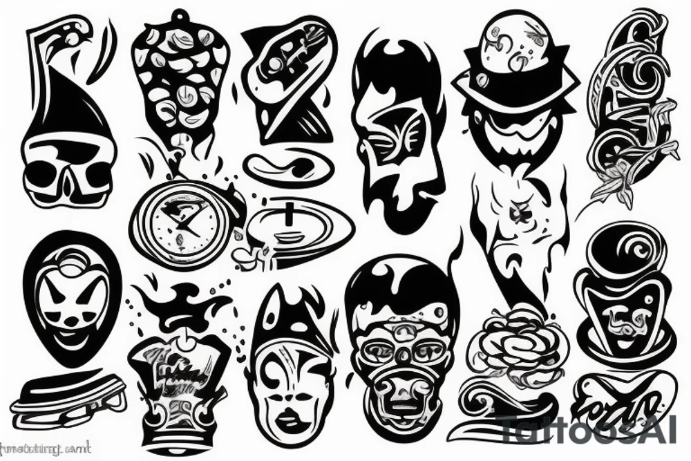 Son and Father tattoo idea