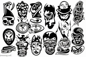 Son and Father tattoo idea