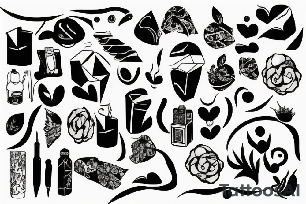 minimalist style tattoo idea