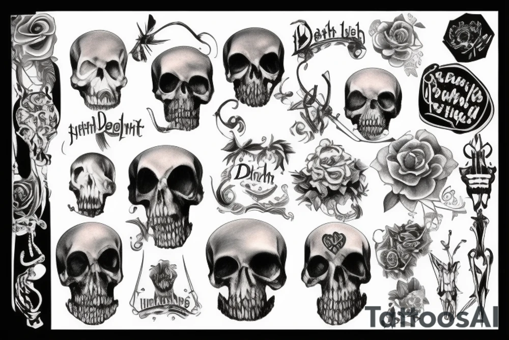 inevitable death tattoo idea