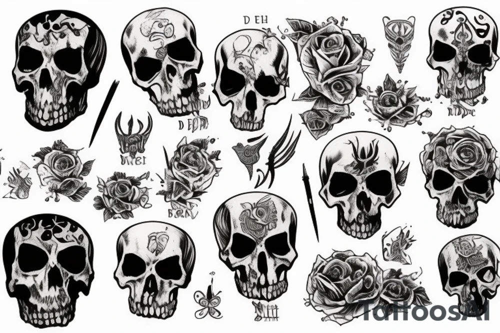 inevitable death tattoo idea