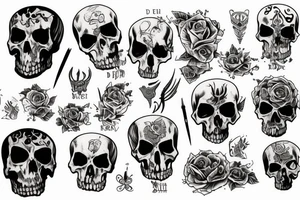 inevitable death tattoo idea