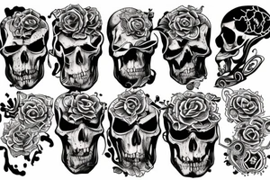 inevitable death tattoo idea
