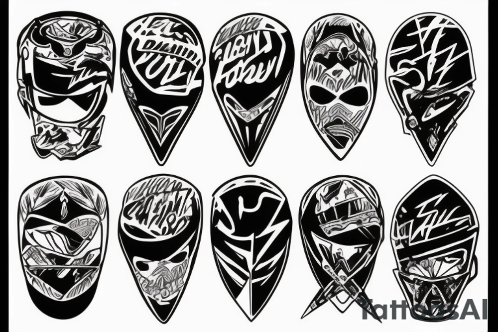 action sport inspired tattoo idea