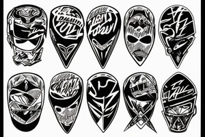 action sport inspired tattoo idea