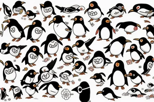 pingouin japan tattoo idea