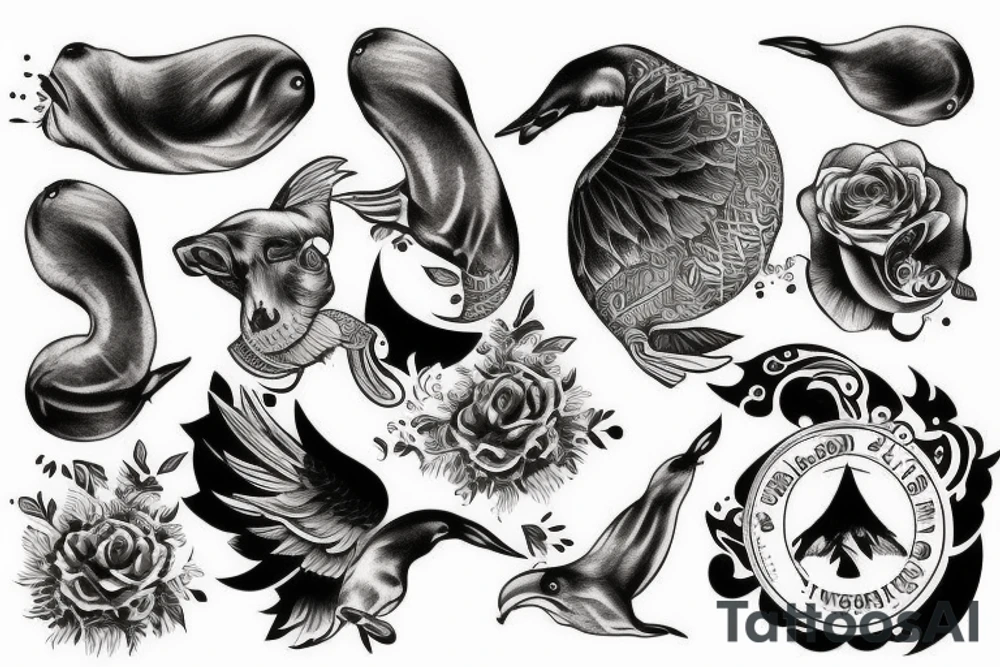 Sealsleeve tattoo idea