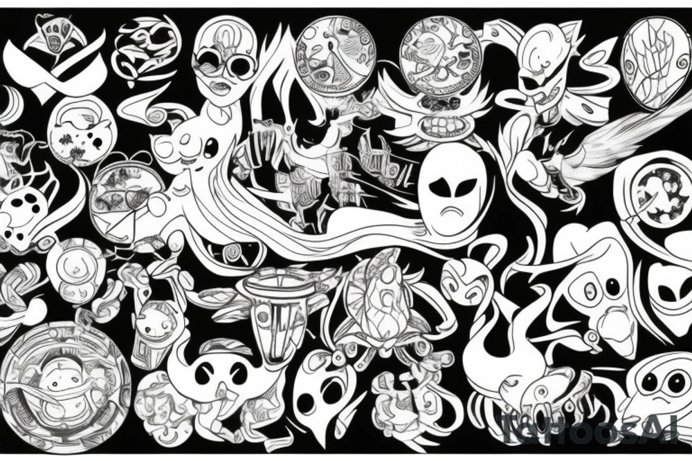 infinite universe tattoo idea