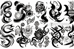 infinite universe tattoo idea