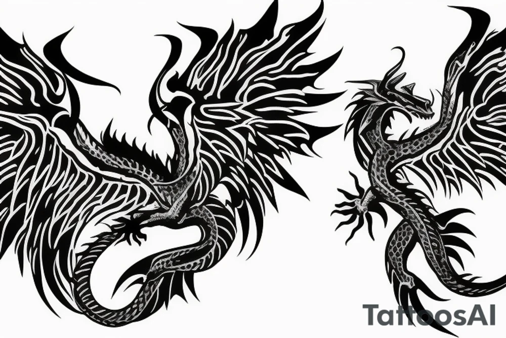Dragon Wings tattoo idea
