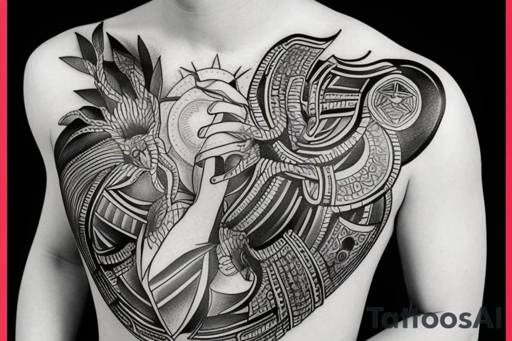 Skandináv mitológia és motívumok tattoo idea