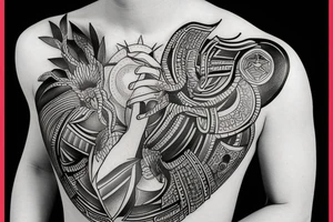 Skandináv mitológia és motívumok tattoo idea