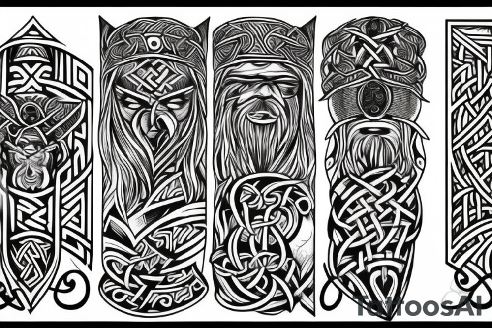 Viking tattoo idea