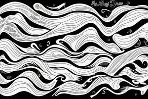 Waves tattoo idea