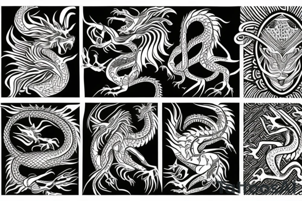 Dragon tattoo idea