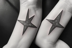 Multiple star bracelet tattoo idea