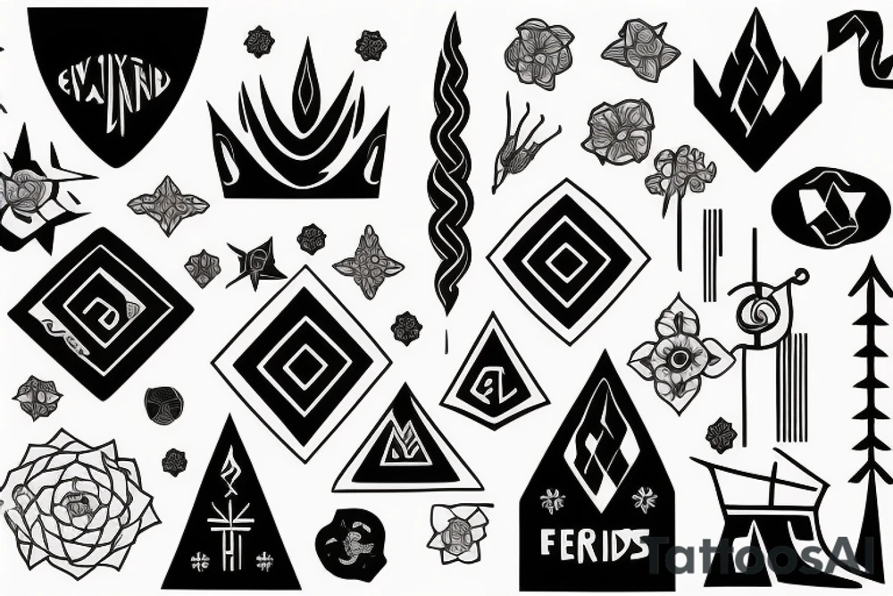 Iceland, friends, Nordic tattoo idea