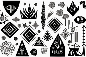 Iceland, friends, Nordic tattoo idea