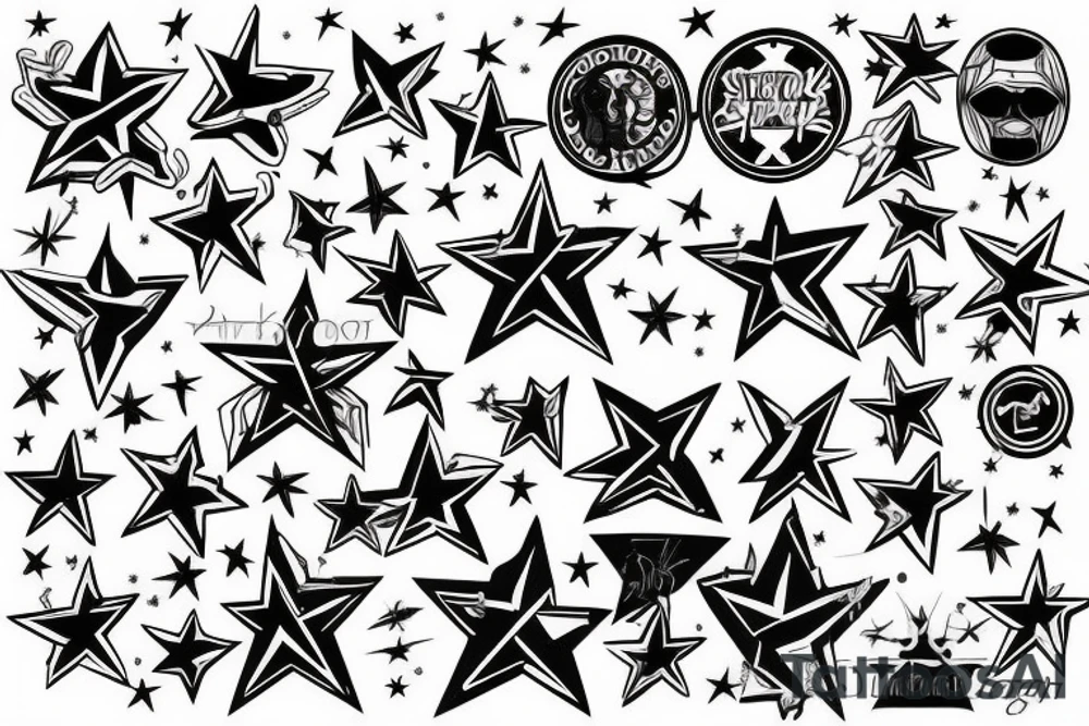 Starboy tattoo idea
