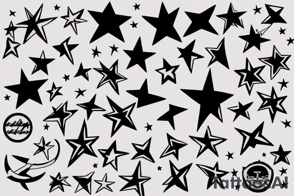 Starboy tattoo idea