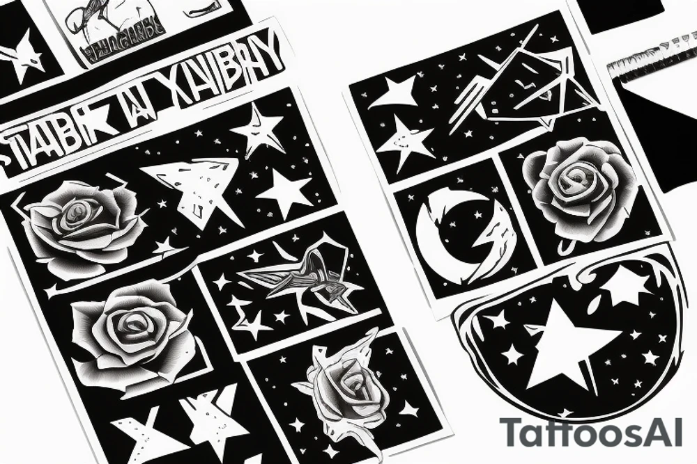 Starboy tattoo idea