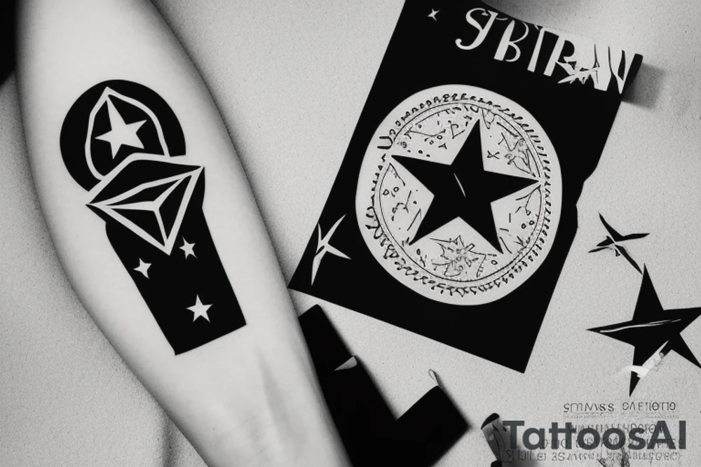 Starboy tattoo idea