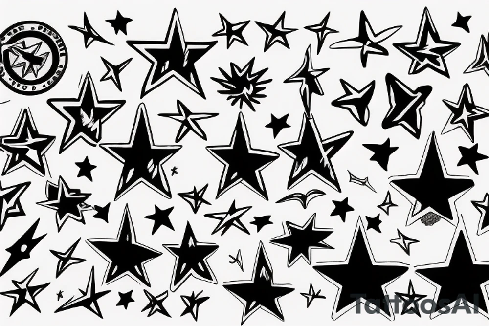 Starboy tattoo idea