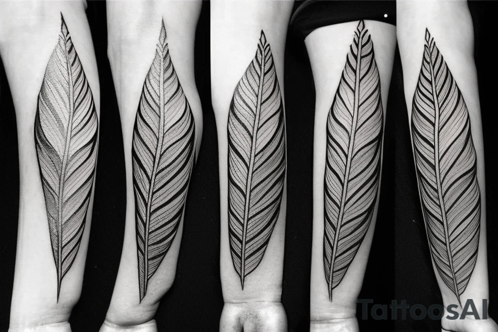 excalibur sword with leaves and fire and dust around on the forearm tattoo idea