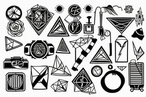 Travelling tattoo idea