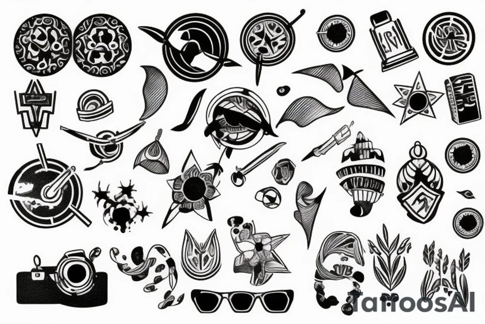 Travelling tattoo idea