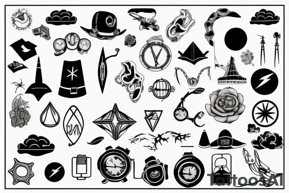 Travelling tattoo idea