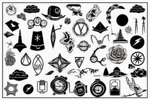 Travelling tattoo idea